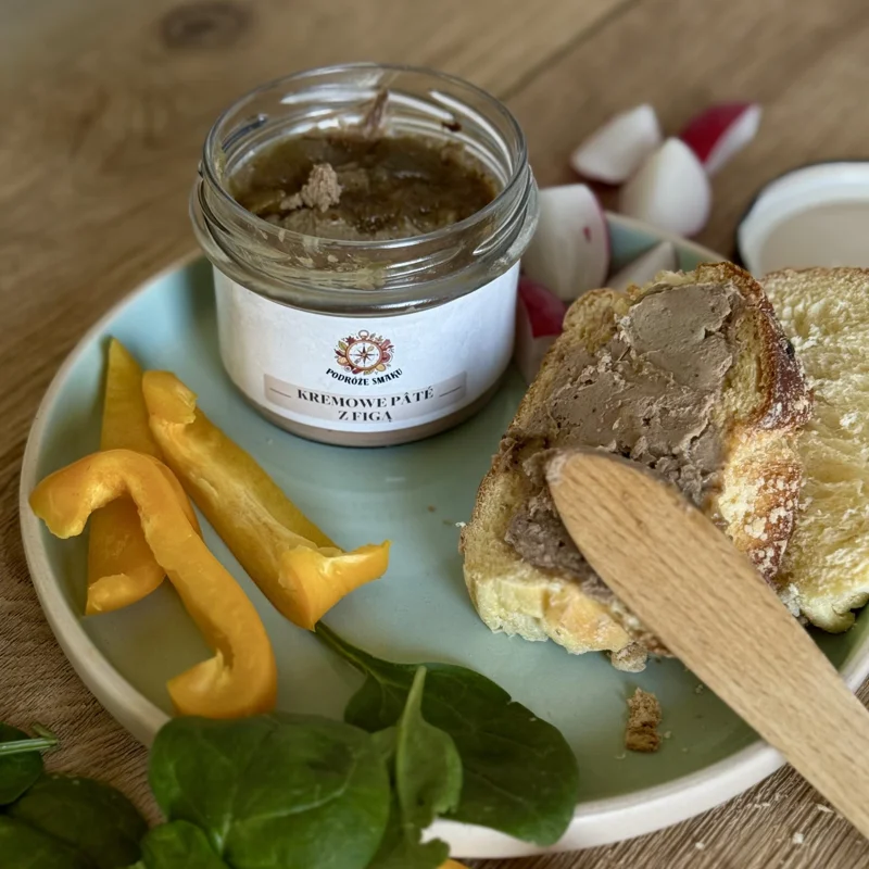 Kremowe pâté z figą